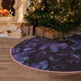 thumbnail image 5 of Balery Lilac Printed Christmas Tree Skirt , Merry Christmas Party Christmas Tree Decoration,Adjustable Tree Skirt-36", 5 of 6