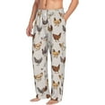 thumbnail image 2 of Xecao Various Chicken Men's Straight Lounge Pajama Pants: The Ultimate in Comfortable Sleepwear, 2 of 9