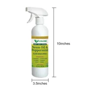 Neem Oil Spray for Plants with Peppermint Oil, Plant Wash Made for Indoor and Ou