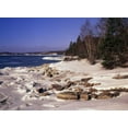 thumbnail image 2 of Grandmaison, Mike 14x11 White Modern Wood Framed Museum Art Print Titled - Canada, Ontario, Rossport, Lake Superior, 2 of 4