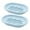 Blue, variant on Somnr 2Pack Soap Dish with Drain Holder Container Soap Saver Bathroom Shower Soap Case (Gray)