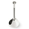 thumbnail image 3 of simplehuman Toilet Plunger and Caddy, Stainless Steel, White, 3 of 6