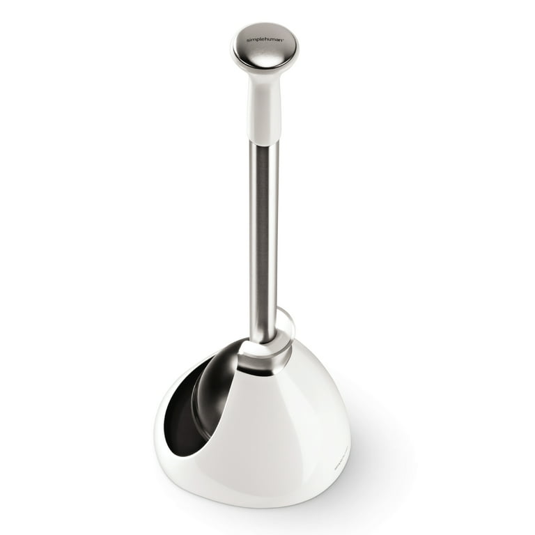 Simplehuman Toilet Plunger With Caddy Black : Target