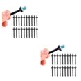 thumbnail image 2 of Justharion Effective Nose Wax Rods for Quick and Easy Nasal Hair Removal Black 20 Pieces 2Set, 2 of 5