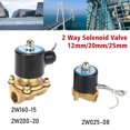 thumbnail image 1 of Solenoid Valve Plumbing Manifolds Replaced Gas Universal Part 2W DC12 Handy Installation Long-lasting Professional Stable Performance 2W160-15, 1 of 9