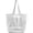 Snowy White, variant on Beach Bags for Women, Summer Travel Mesh Tote Bag with Large Inner Pocket, Sandproof Woven Shoulder Handbag,Tan,Beach Bags