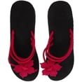 thumbnail image 4 of GOOHOCHY Tacones altos Plataforma Zapatillas Moda Chanclas Pendiente antideslizante Resort Beach Sandalias anudadas rojas para mujer (talla 39), 4 of 8