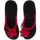 thumbnail image 4 of GOOHOCHY Tacones altos Plataforma Zapatillas Moda Chanclas Pendiente antideslizante Resort Beach Sandalias anudadas rojas para mujer (talla 39), 4 of 8