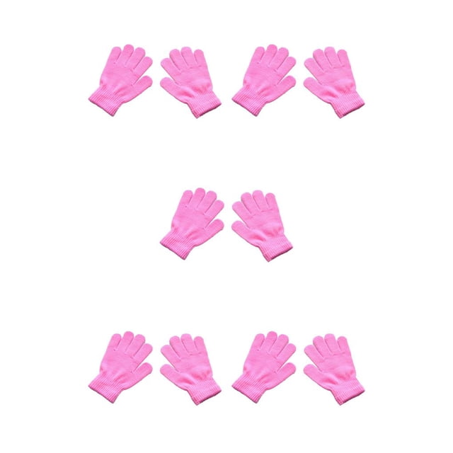 Minnieouse 1 par de guantes para niños, accesorio de ropa de estilo Simple, cubiertas cómodas para calentar las manos, guante tejido para niños Type2 NO2