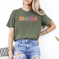 thumbnail image 2 of Mama Shirt Women Colorful Bubble Letter Graphic Tee Cute Mothers Day Gift Top, 2 of 6