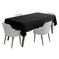 thumbnail image 1 of Vargottam Indoor/Outdoor Tablecloth 58 x 82" Inch Rectangular Tablecloth Waterproof Patio Table Cloths, Spring/Summer Table Covers for Backyard Circular Table/BBQs/Picnic - Black, 1 of 6