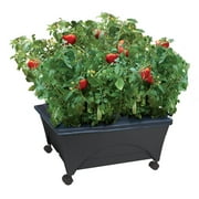 City Picker Raised Bed Grow Box  Self Watering and Improved Aeration  Mobile Unit with Casters