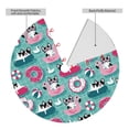 thumbnail image 2 of Lsque Swimming Bulldog Print Christmas Tree Skirt, Tree Skirt with Ties or Velcro, Perfect for Holiday Decorations, Halloween, and New Year-36", 2 of 7