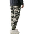 thumbnail image 4 of Ma Croix Men's Premium Slim Fit Fleece Jogger Sweatpants with Elastic Bottom, 4 of 11