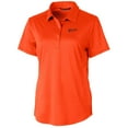 thumbnail image 2 of Women's Cutter & Buck  Orange Idaho State Bengals  DryTec Prospect Textured Stretch Polo, 2 of 3