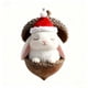 thumbnail image 3 of Pendientes de Árbol Navideño, Figuras de Animales del Bosque, Ornamento de Navidad, Regalo de Año Nuevo, Decoración de Hogar, PENDIENTES DE ÁRBOLO DE Navidad, DECORACIÓN DE Navidad, Regalos de Año, 3 of 9