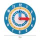 thumbnail image 2 of Reloj de Color de 2 en un, juguete de matemáticas, tiempo de enseñanza, bloques de números, reloj, rompecabezas Montessori, juguete educativo de Sunnimix Reloj juego de matemáticas, 2 of 8