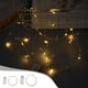 thumbnail image 1 of Guirnaldas De Luces Lámpara de perlas de plástico blanco,guirnalda de luces LED de 1 m con 2 pilas AA para decoración de fiestas de San Valentín en el dormitorio (1 unidad) Rkxzt, 1 of 7
