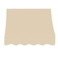 thumbnail image 2 of Awntech 3.38 Ft Nantucket Curved Slope Fixed Awning Canopy (40.5in x 31in x 24in), Tan, 2 of 2