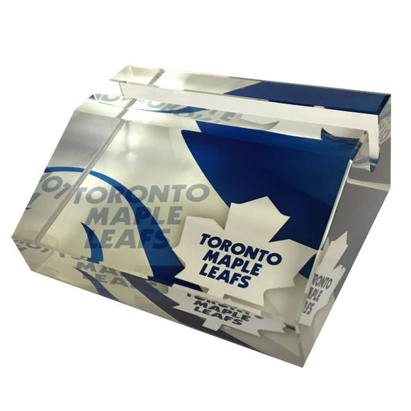 NHL Crystal Collectibles Titulaire De La Carte De Visite - Toronto Maple Leafs