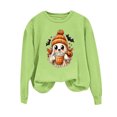 thumbnail image 6 of Aboser Womens Halloween Graphic Pullover Sweatshirt Cute Pumpkin Shirts Chic Clothes Soft Long Sleeve Crewneck Sweatshirts, 6 of 6
