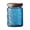 Blue-Wooden cover in gard, variant on Embossed Glass Storage Jar For Candies With Wooden Lid Airtights Seal For Kitchen Decoration