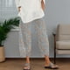 thumbnail image 2 of Pantalones capris Medlor Boho para mujer con estampado de verano de 2025, 2 of 5