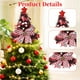thumbnail image 4 of Sombrero Navideño De Plástico Adorno de estrella para la punta del árbol de Navidad: Gorro de Papá Noel, 38 x 34 x 18 cm, rojo (1 unidad) Rkxzt, 4 of 7