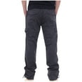 thumbnail image 4 of FAIWAD Men's Cargo Pants Stretch Elastic Waist Sports Trousers Loose Lightweight Cargo Pants with Pockets, 4 of 4