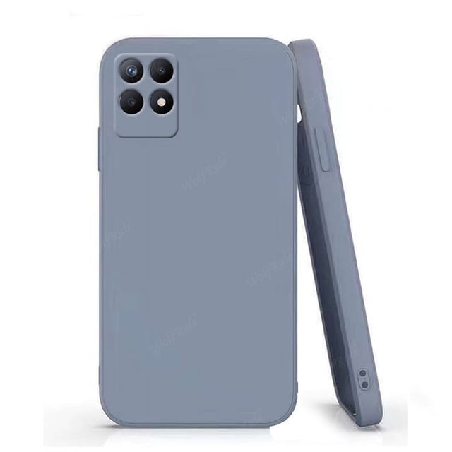 For Cover Realme 8i Case For OPPO Realme 8i Capas Back Shockproof TPU Soft Cover For Realme C21 C21Y C25Y C25S 8 Pro 8i Fundas Lavender Grey For Realme 8