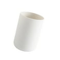 thumbnail image 2 of 5Pcs Bathroom Toothbrush Cup Solid Color Tooth Cup Couples Simple Tooth Brushing Cups for Bathroom White, 2 of 8