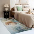 thumbnail image 3 of Seahorse Rugs for Living Room Bedroom Entryway - Coral Rug 2x3 - Sea Animals Carpet for Home Decor - Washable Non Slip Patterned Indoor Small Area Rug - Soft & Low Pile (ZL&805), 3 of 7
