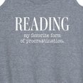 thumbnail image 3 of Instant Message - Reading Favorite Procrastination - Women's Racerback Tank Top, 3 of 6