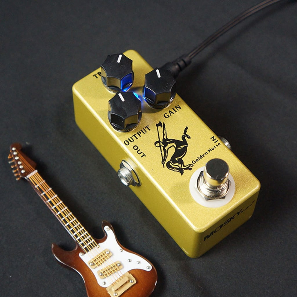 Overdrive Guitar Effect Pedal Metal Shell Boost Guitar Effect Pedal True Bypass