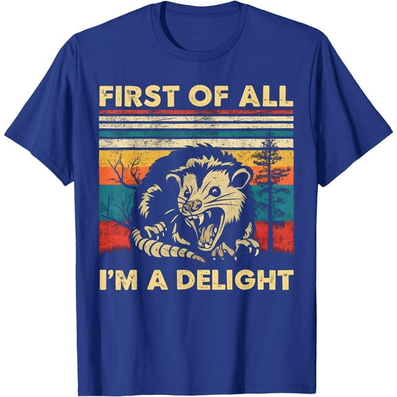 Funny Delight Opossum Unisex T-Shirt for Men Women Kids Toddler