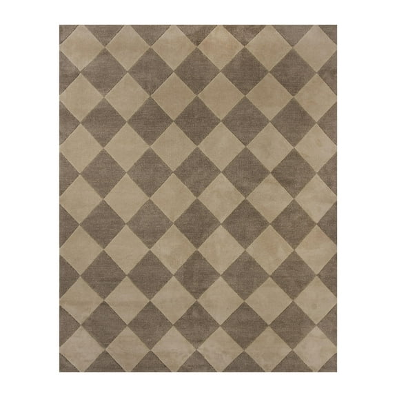 Better Homes & Gardens Brown Diamond Indoor 8' x 10' Area Rug