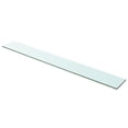 thumbnail image 1 of vidaXL Shelf Panel Glass Clear 100x12 cm, 1 of 2