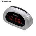 thumbnail image 2 of Reloj despertador digital Sharp SPC089D con despertador y batería de respaldo, 2 of 6