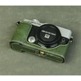 thumbnail image 3 of GadgetCom Camera Half Case Compatible with OLYMPUS PEN E-P7 , Anti-Slip PU Leather Shell Protective Cover, 3 of 9