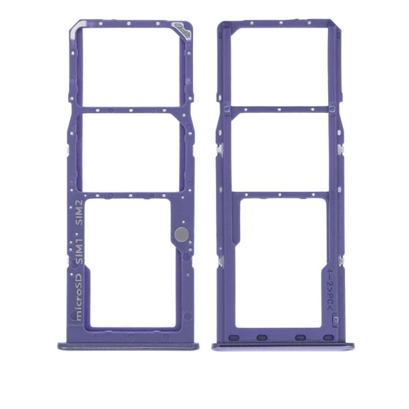 Replacement Dual Sim Card Tray Compatible For Samsung Galaxy A50S (A507 / 2019) (Prism Crush Violet)