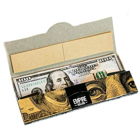 10 Pcs Funny Innovative Empire $100 Dollar Cigarette Papers Bill Premium Rolling Paper Smoking