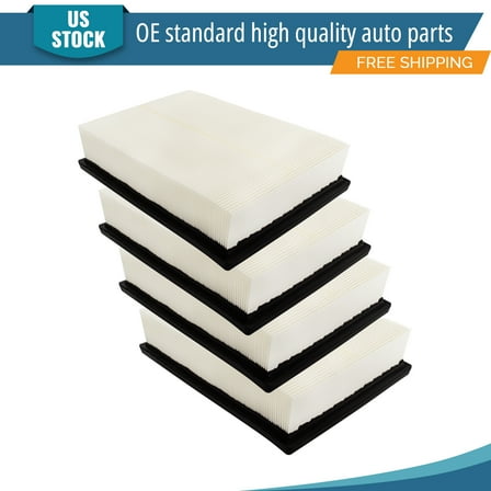 YXPCARS 4PCS Front Engine Air Filter for Toyota Highlander 17-19 Lexus RX450h RX450hL V6 3.5L, New Air Filter Replacement (CA12378)