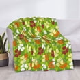 thumbnail image 3 of Naloa St. Patrick's Day3 Flannel Blankets - Thick and Warm Blanket for Winter, Soft Fuzzy Plush King Blanket for All Seasons60"x50", 3 of 6