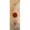 thumbnail image 2 of Becam, Carole 9x18 White Modern Wood Framed Museum Art Print Titled - Triptyque rouge I, 2 of 4