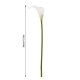 thumbnail image 3 of Decoración de flores artificiales Ministerio del Interior Pu ceremonia de boda de flores artificiales mini, blanco 8 Piezas Eigraketly  HA6565-06B*8, 3 of 6
