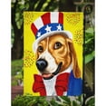 thumbnail image 3 of Carolines Treasures AMB1337GF Unble Sams USA Beagle Flag Garden Size  Small multicolor, 3 of 3