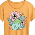 thumbnail image 3 of Pokémon - Bulba Flowers - Women's Short Sleeve Graphic T-Shirt, 3 of 6