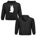 thumbnail image 2 of Sudadera Lindo Gato Blanco y Peludo Estampado Cómoda, 2 of 5