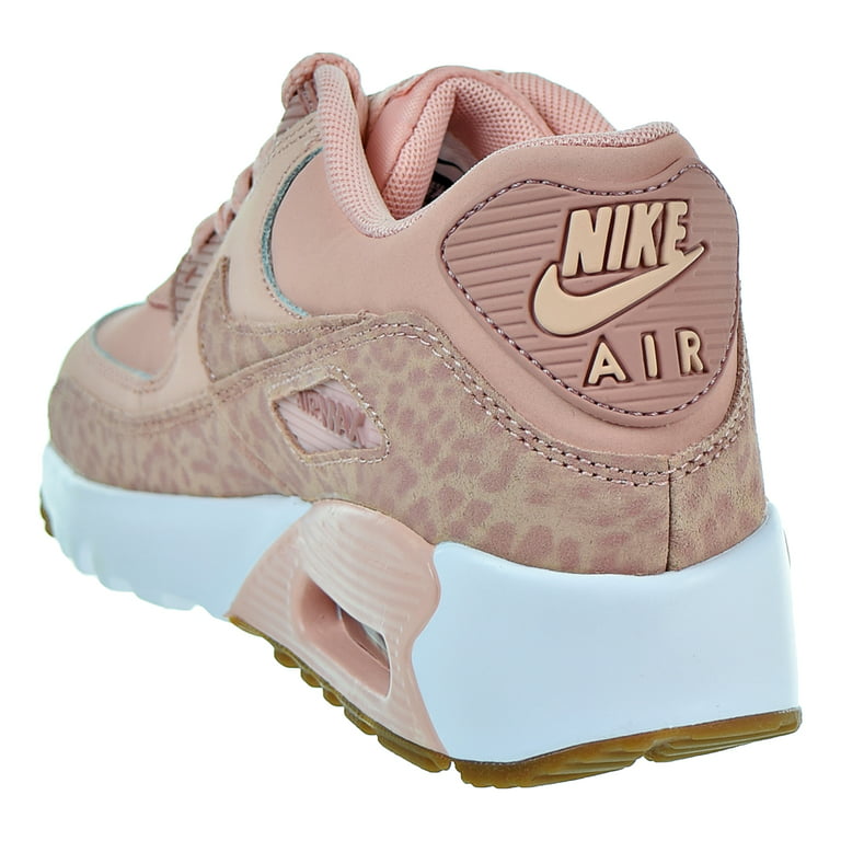 Voeding klinker struik Nike Air Max 90 LTR SE Big Kids' Shoes Coral Stardust/Rust Pink-White  897987-601 - Walmart.com