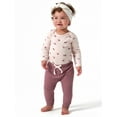 thumbnail image 2 of Modern Moments Baby Girls Long Sleeve Bodysuit (Newborn - 12 Months), 2 of 8